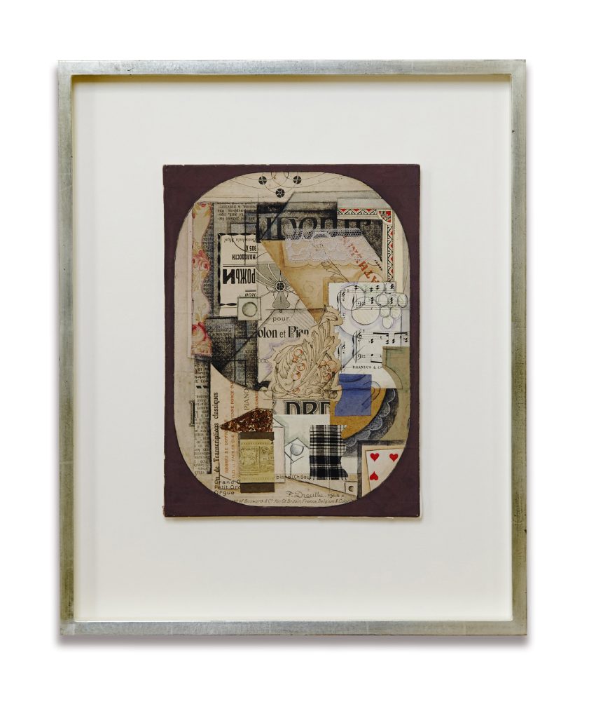 “Sans Titre Composition Style Cubique III (1973)”