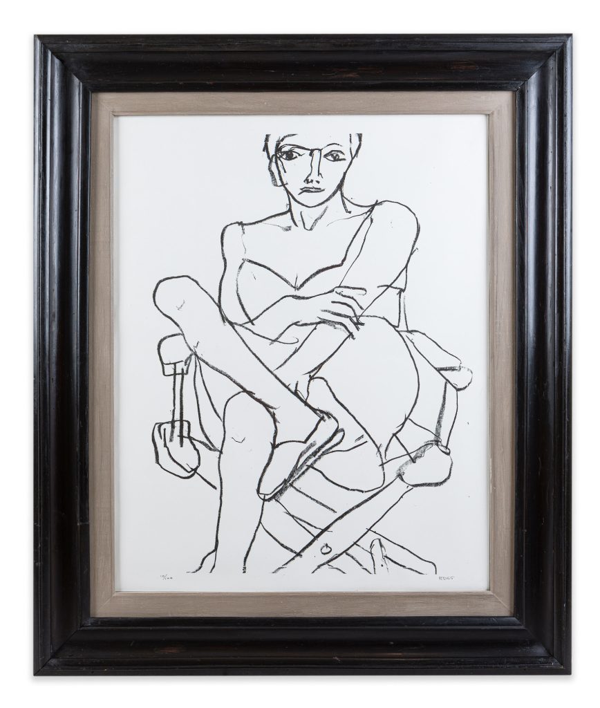 “Seated Woman in Chemise (1965)”