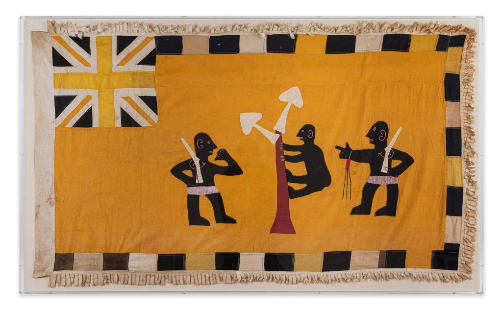“Fante Asafo Flag “”We Can Defend our Sacred Trees from all Predators”” (c.1940)”
