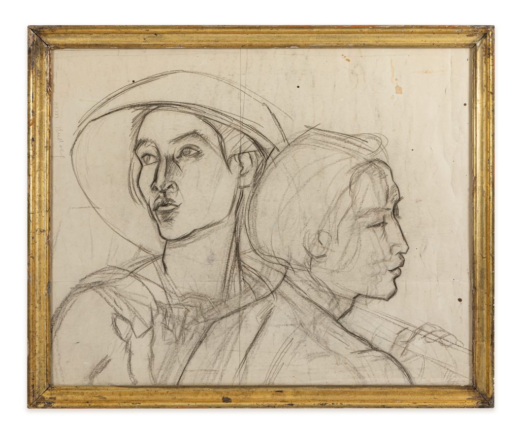 “Study of Two Balinese Girls (c.1935)”