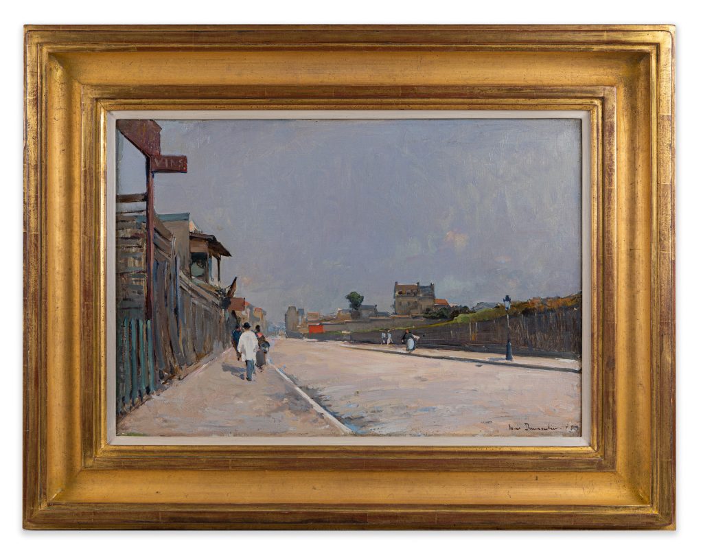 “Montmartre at rue Damrémont, 1885 (1885)”