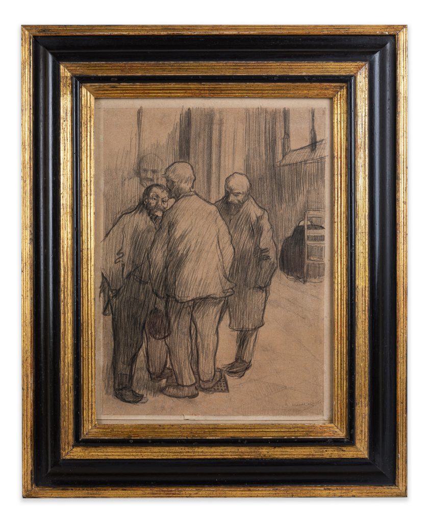 “Three Men in Conversation (c.1895)”