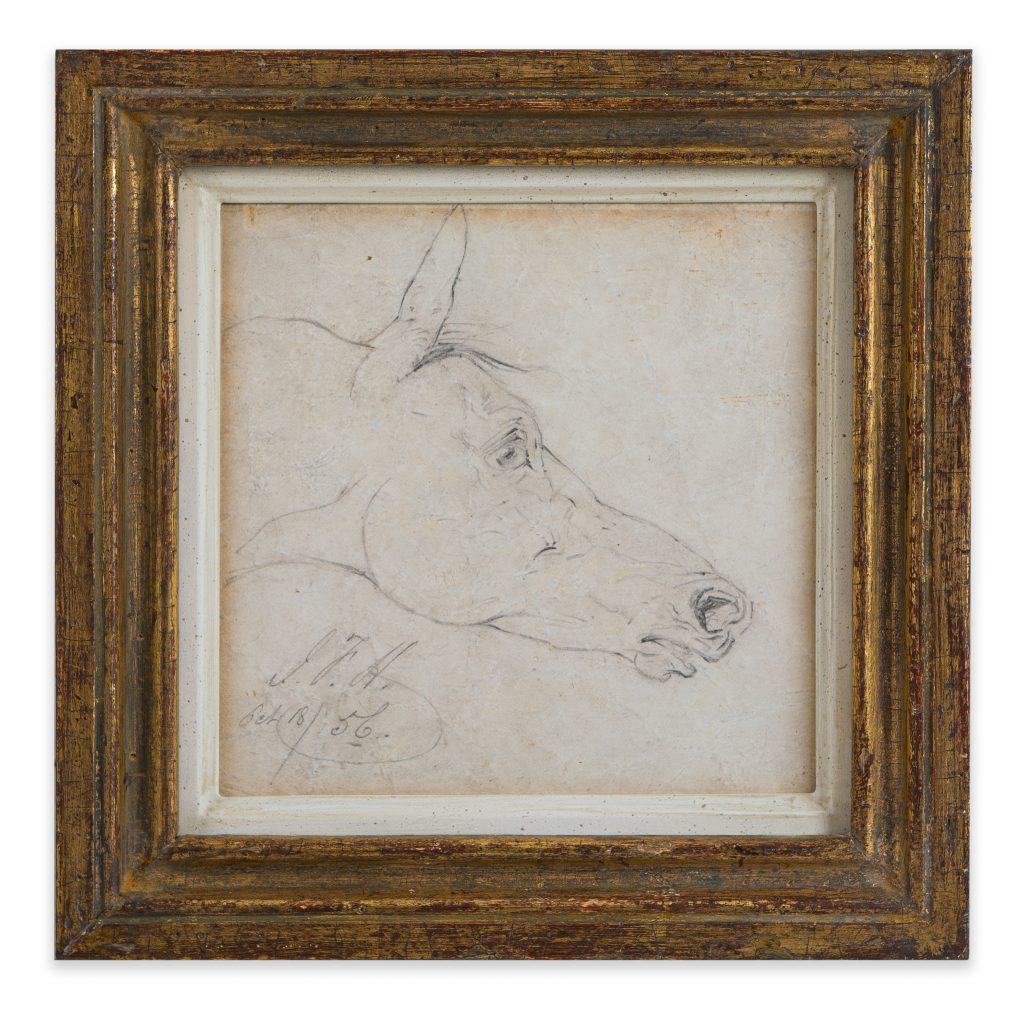 “Head of a Horse (Oct 18 1856)”