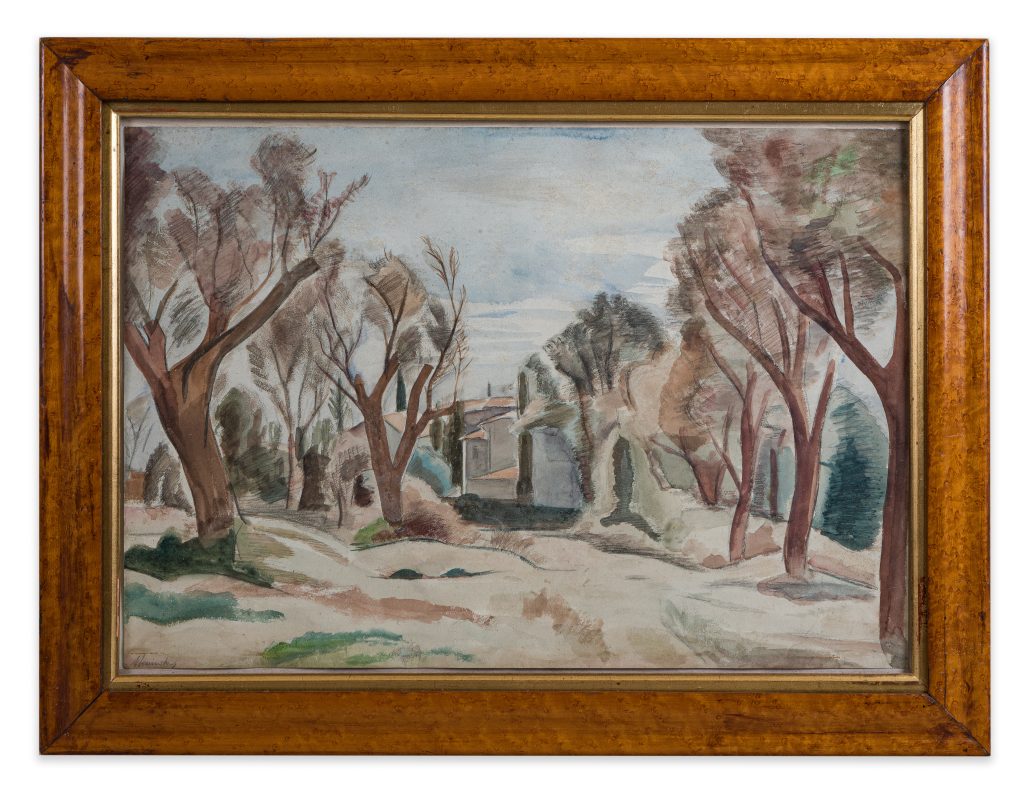 “Track through the Woods (c.1925)”
