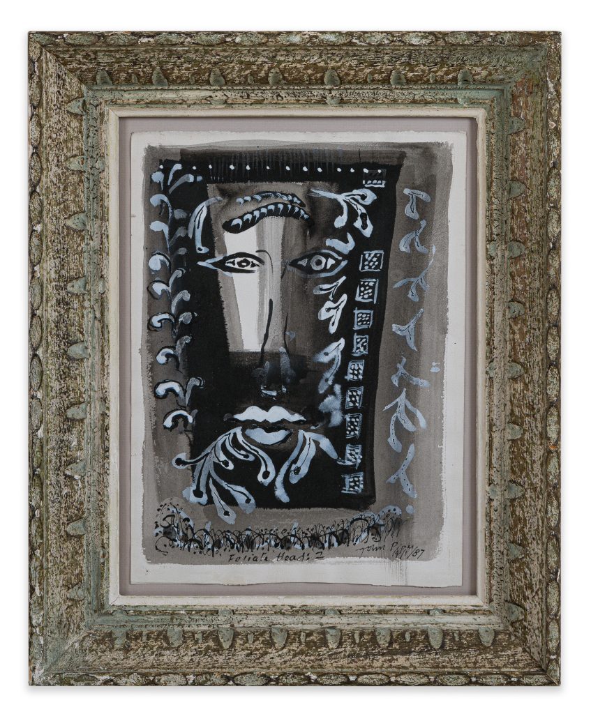 “Foliate Head 2 (1987)”