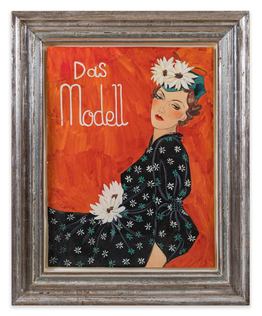 “Das Modell -Red & Black (c.1925)”