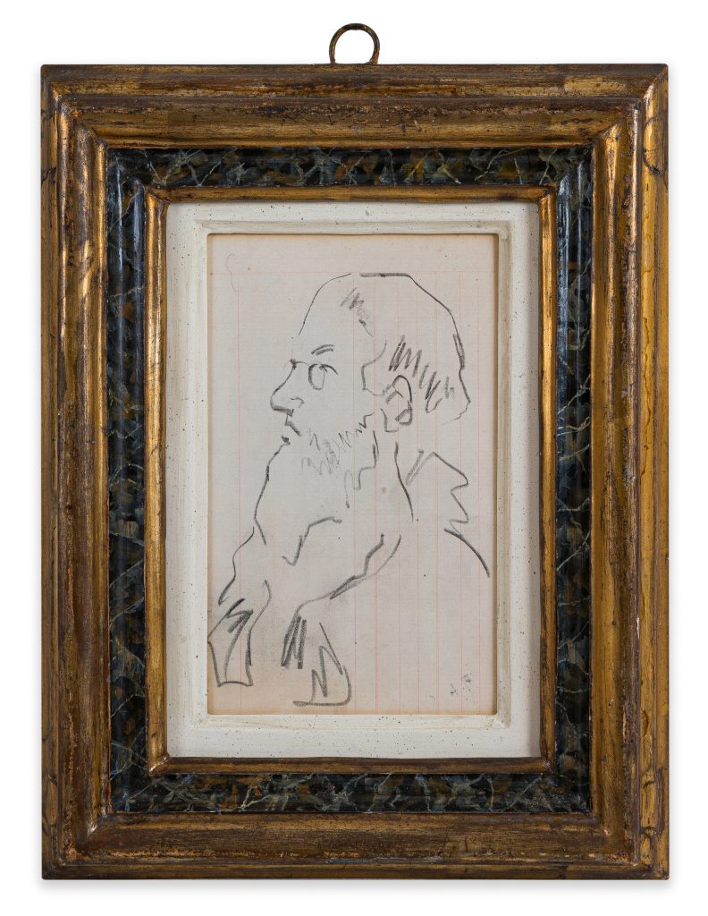 “Portrait of a Man in Profile (c.1890)”