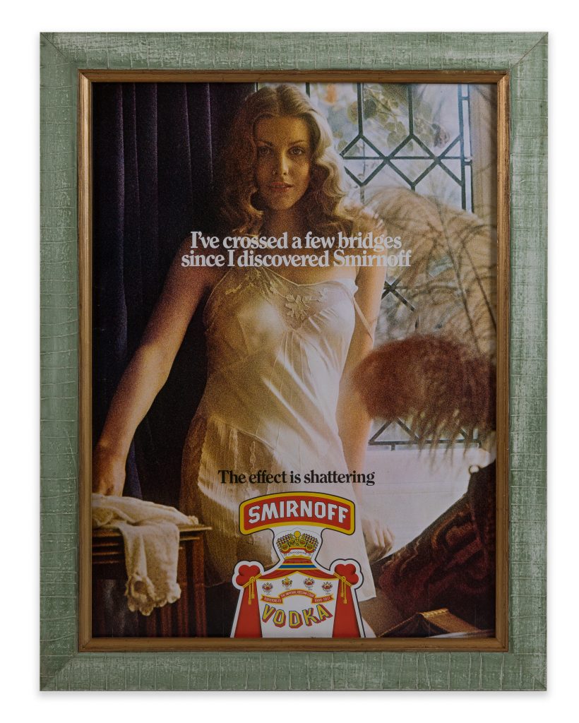 “I’ve Crossed a lot of Bridges Since I Discovered Smirnoff (1974)”