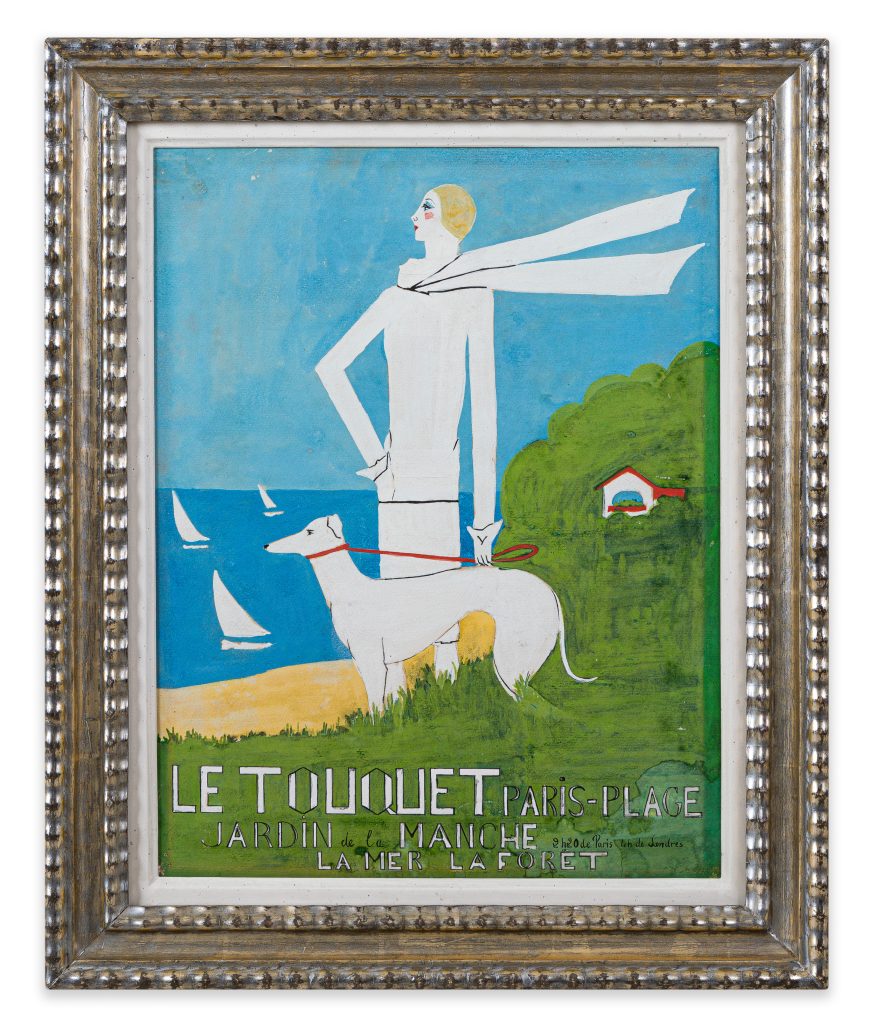 “Le Touquet Paris Plage, jardin de la Manche (c.1920)”