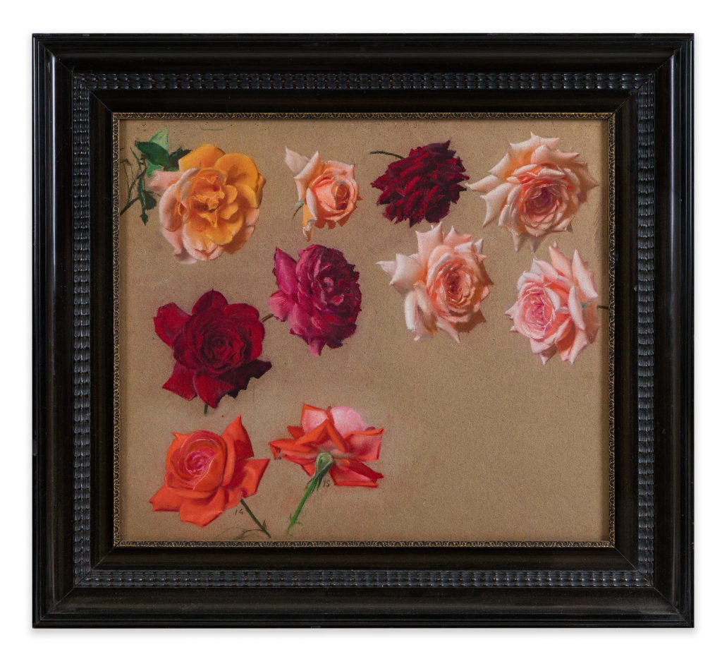 “Study of Roses III (c.1890)”