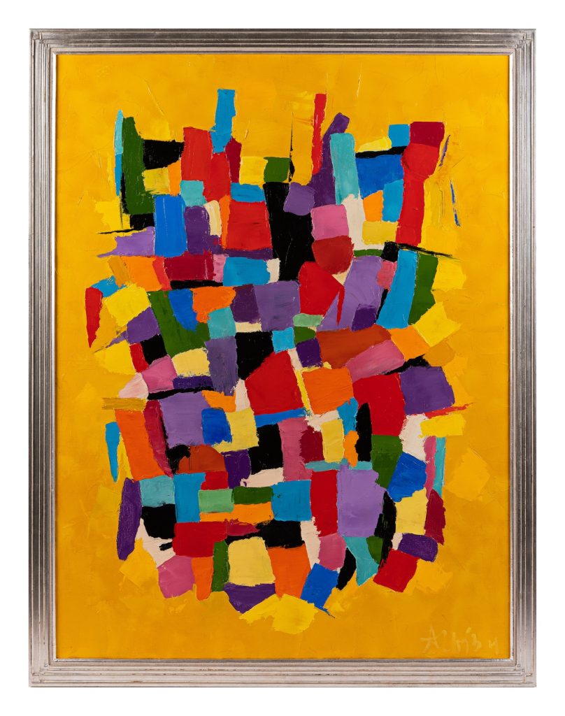 Abstract Composition in Yellow (c.1955)