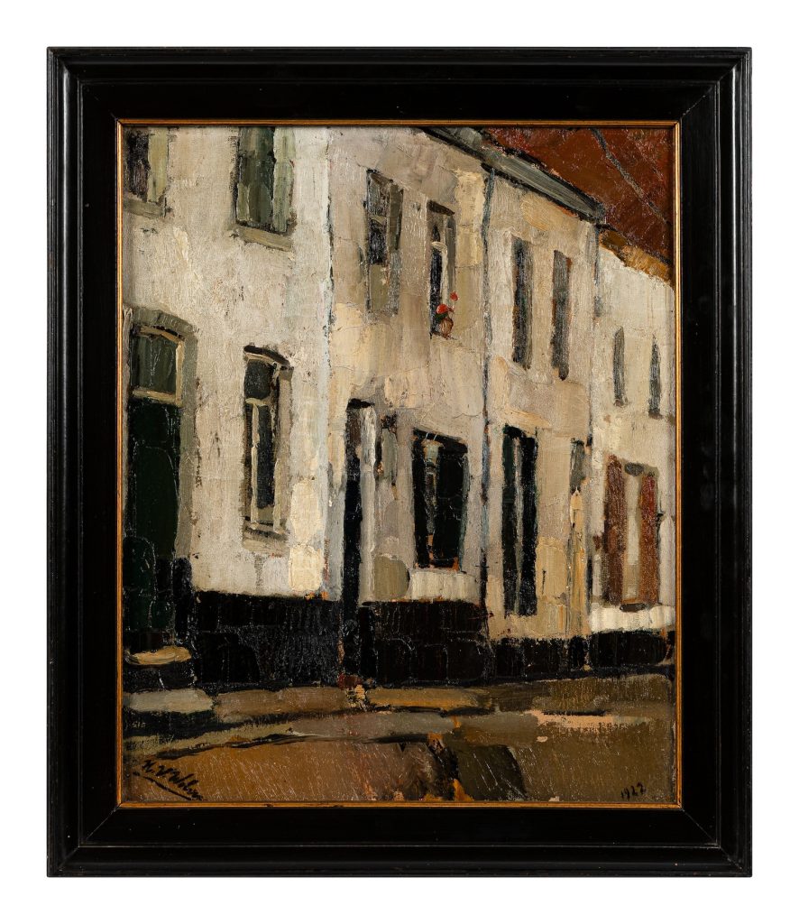 Alley in Bruges (1922)